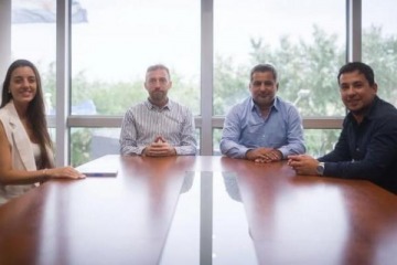 Foto de Otermín y Molea mantuvieron un encuentro para fortalecer la formación de los jóvenes de Lomas de Zamora