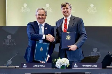 Foto de Argentina firmó un acuerdo con Estados Unidos sobre minerales críticos