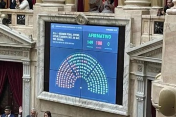 Foto de Diputados dio media sanción al proyecto de LLA para bajar la edad de imputabilidad a los 14 años