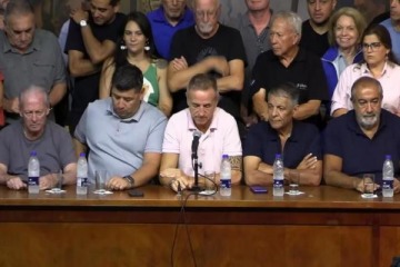 Foto de “Recién empieza el plan de acción”: la CGT afirmó que el paro tuvo un acatamiento de más del 90%