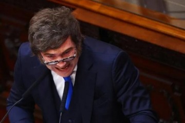 Foto de Javier Milei: "No me van a llevar puesto como a Macri"