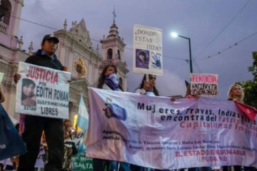 Foto de 8M: el 34% de las argentinas dice haber sufrido violencia de género en el último año