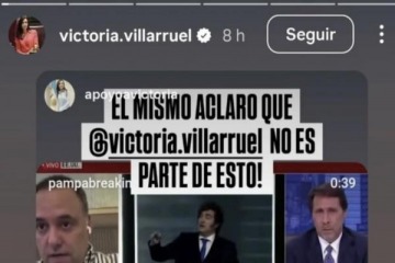 Foto de Ruido en la cúpula del Gobierno: Villarruel se despega de la polémica por el viaje de Adorni y dijo que "se va a la M...."