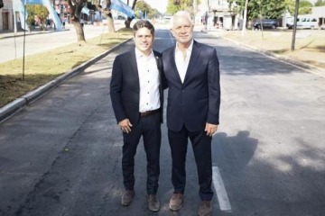 Foto de Alak y Kicillof inauguraron la tercera etapa del ensanche y pavimentación de la avenida 60 en Los Hornos