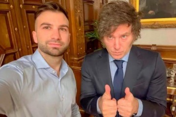 Foto de Causa $LIBRA: existió una seguidilla de llamadas entre Mauricio Novelli y Javier Milei antes del tuit del Presidente