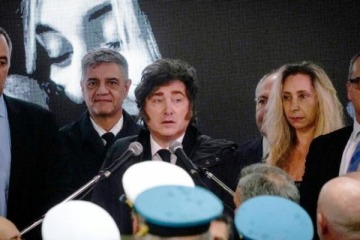 Foto de Pese a la amenaza de Irán, Milei insistió en su posición: "Frente al terrorismo, no puede haber tregua"