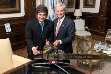 Foto de Milei invitó a Kast a Casa Rosada en pos de ampliar una agenda bilateral con Chile