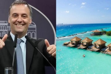 Foto de Mientras la Justicia lo investiga, salió a luz otro polémico viaje de Adorni: la exclusiva isla del Caribe en que vacacionó