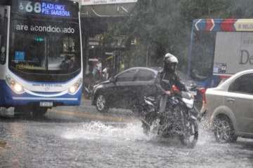 Foto de Temporal en el AMBA: las fuertes lluvias provocaron cortes de luz, inundaciones y caos en el tránsito