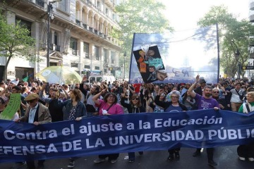 Foto de Marcha Federal: universidades movilizarán el 12 de mayo para exigir al Gobierno la aplicación del financiamiento