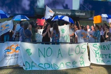 Foto de El SMN levantó el paro tras la declaración de ilegalidad del Gobierno