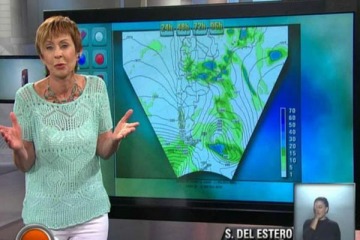 Foto de "Que se asesore": Nadia Zyncenko, la histórica meteoróloga de la TV Pública, apuntó contra Sturzenegger