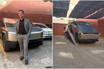 Foto de Pese a la opulencia del automotor, se llevaron en grúa el Tesla millonario que el diputado libertario llevó al Congreso
