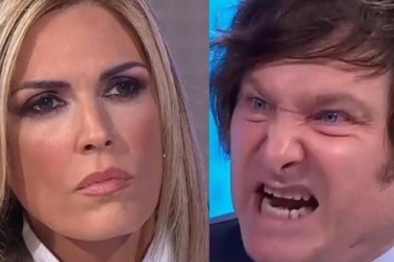 Foto de Javier Milei cada vez más violento con el periodismo: ahora llamó “mierdosa” a Viviana Canosa