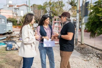 Foto de El Municipio de Lanús avanza con las obras sobre el corredor Lugones en Remedios de Escalada