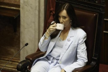 Foto de En plena tensión por el veto a su pliego, Villarruel recibió en su despacho a la jueza Michelli