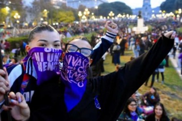 Foto de "No son todos los hombres ni las políticas", el Gobierno desestimó la marcha de Ni Una Menos