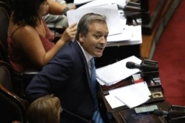 Foto de Soria cruzó a Milei en el Senado y lo acusó de banalizar los golpes de Estado