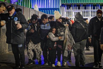 Foto de Ferraresi valoró la pacificidad de la despedida del Indio Solari y agradeció a las "miles de personas que se acercaron con tanto respeto"