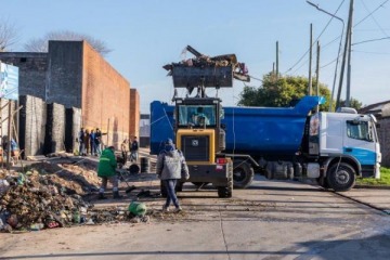 Foto de Lanús comenzó nuevas obras en las inmediaciones del cementerio municipal
