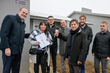 Foto de Kicillof: “A contramano de lo que ocurre a nivel nacional, seguimos invirtiendo"