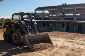 Foto de Lanús comenzó la construcción de una clínica veterinaria municipal con atención gratuita