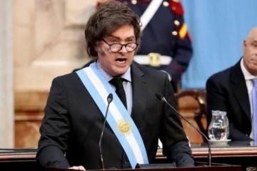 Foto de Javier Milei se reúne con diputados libertarios para continuar con la proyección de la reforma del Banco Central
