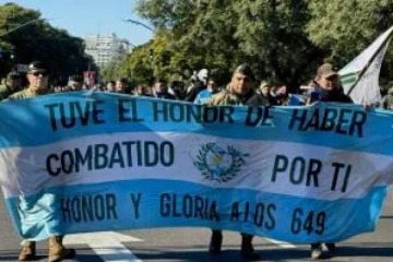 Foto de De cara al partido Argentina vs. Inglaterra, el mensaje de la Federación de los Veteranos de Malvinas