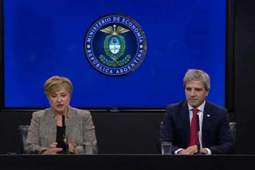 Foto de Georgieva apoyó el plan de Gobierno pero alertó por el empleo y las pymes