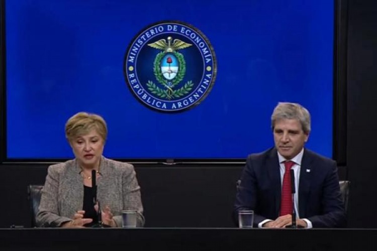 Georgieva apoyó el plan de Gobierno pero alertó por el empleo y las pymes