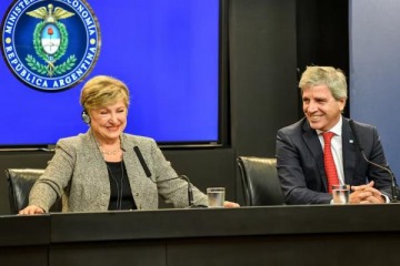Foto de Tras la conferencia con Luis Caputo, una a una, las principales definiciones de Kristalina Georgieva