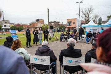 Foto de El Municipio de Lanús puso en marcha las obras de renovación y puesta en valor de la plaza San José Obrero