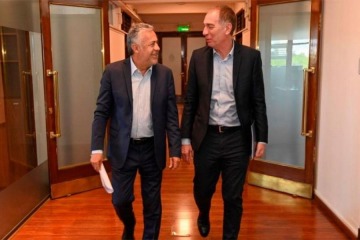 Foto de Figueroa se reúne con Santilli y le llevará reclamos por la Zona Fría, las rutas nacionales y Vaca Muerta
