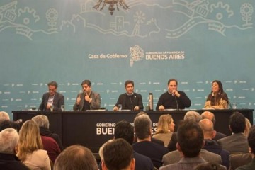 Foto de Kicillof prepara a la Provincia para el “Súper Niño” y vuelve a reclamarle a Milei los fondos que Nación retiene
