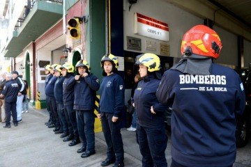 Foto de Sirenazo contra Milei: bomberos de todo el país reclaman por fondos adeudados del Gobierno