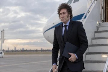 Foto de Milei suspendió su viaje a Londres tras la tensión por las Islas Malvinas