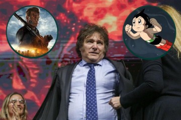 Milei mezcló a Astroboy y Terminator con cultura oriental y occidental para defender la Inteligencia Artificial