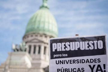 Foto de Universitarios en huelga: docentes y no docentes paran por 72 horas por la Ley de Financiamiento