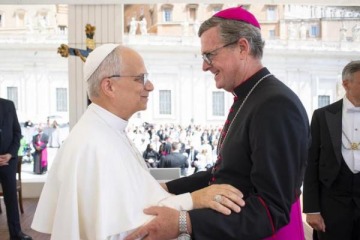Foto de García Cuerva sobre la visita del Papa XIV a la Argentina: “Se va a encontrar con una Argentina herida y dividida"