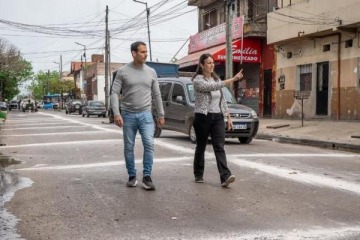 Foto de Lanús avanza con obras financiadas con fondos propios en Villa Constitución