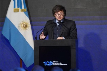 Foto de Milei en Washington, optimista con la reelección: “Vamos a validar este modelo en las urnas”