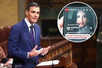 Foto de "Temazo argentino": Pedro Sánchez le respondió a Milei con "Fanático", la canción de Lali Espósito
